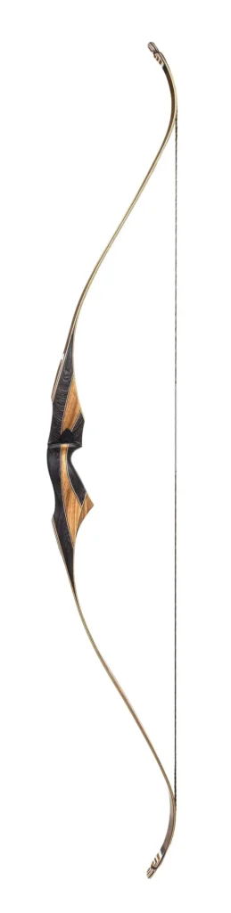 A traditional looking recurve bow